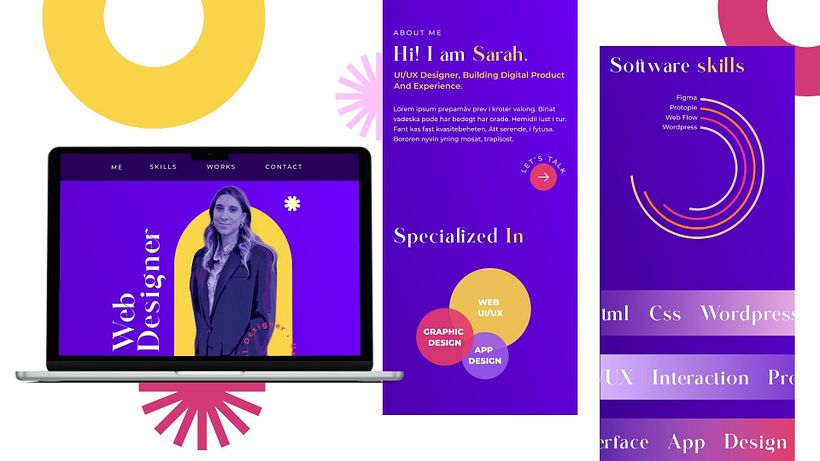 Il mio progetto del corso: Web design no-code con Elementor e Wordpress 3