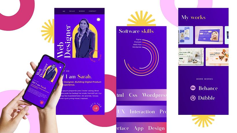 Il mio progetto del corso: Web design no-code con Elementor e Wordpress 3