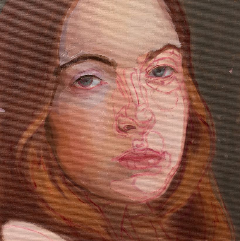 Painting smaller shapes of color
