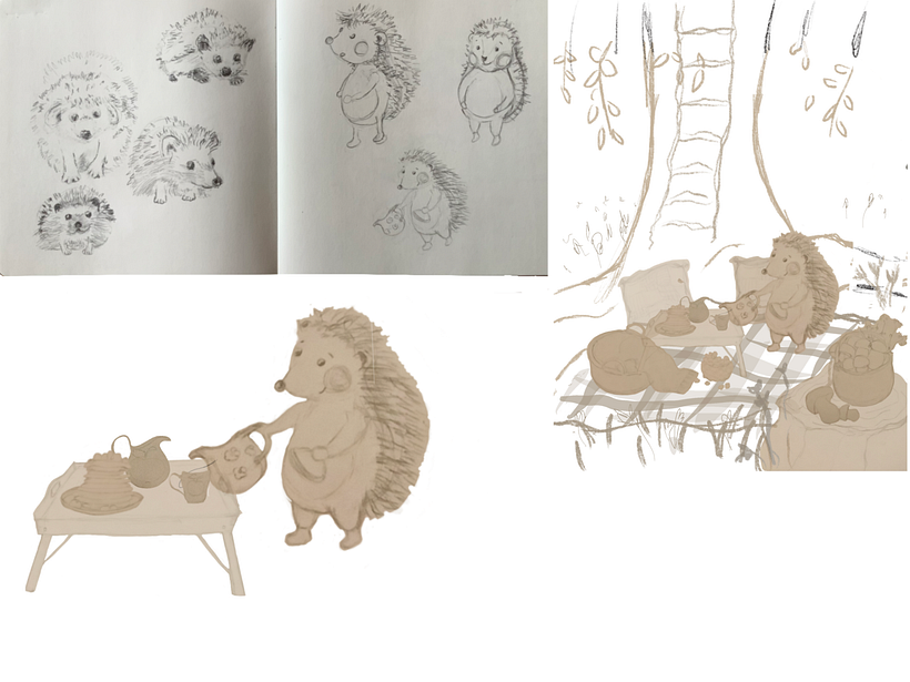 Croquis et composition