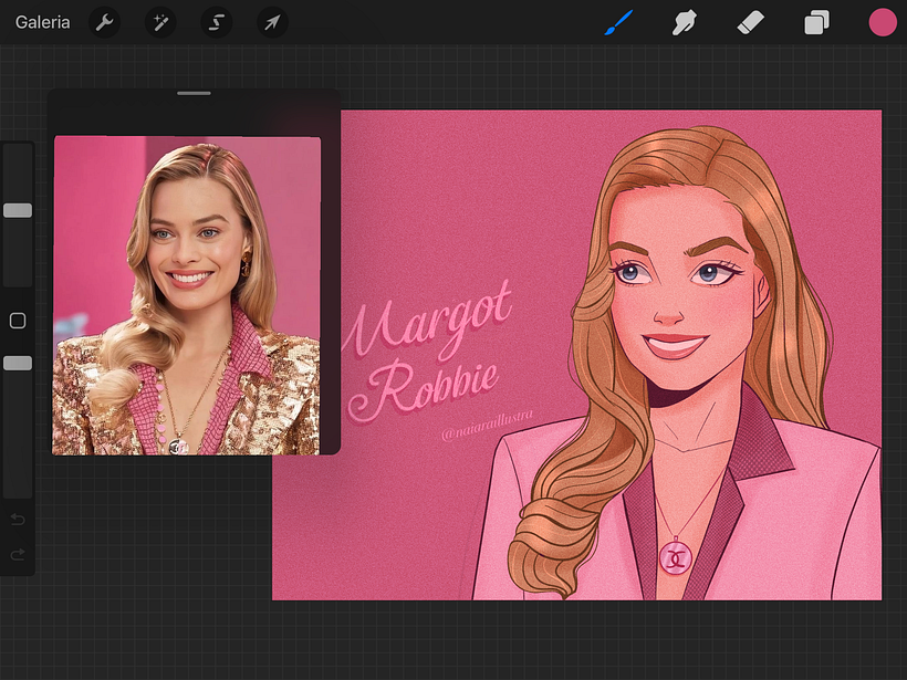 Meu projeto do curso: Criação de retratos estilizados com seu próprio estilo - Diseño de personajes