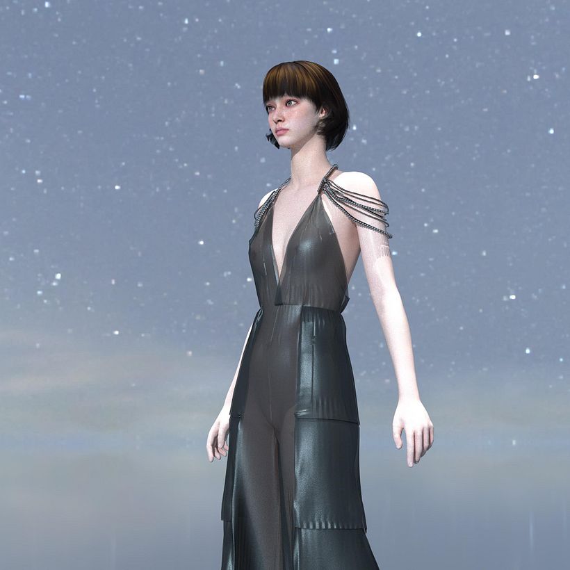 My project for course: Introduction to 3D Fashion Design with CLO 1