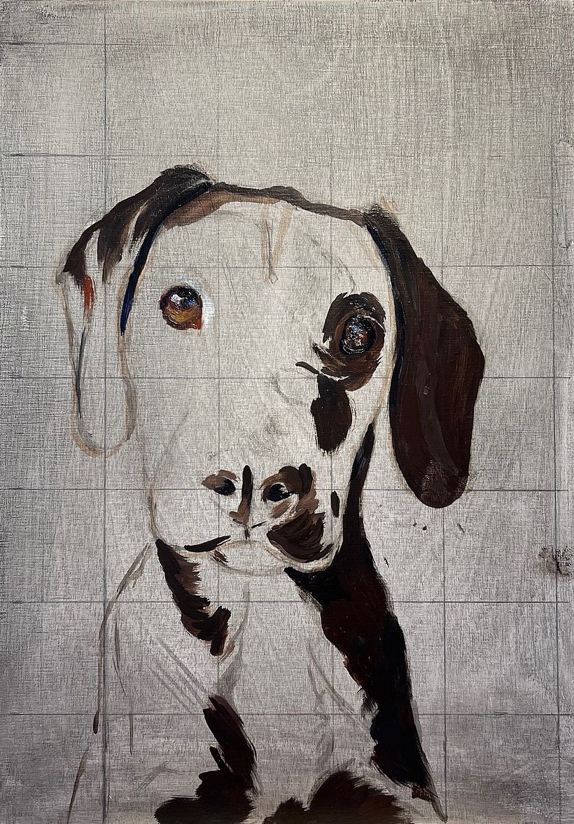 Mi proyecto del curso: Retrato realista de mascotas con pintura al óleo 5