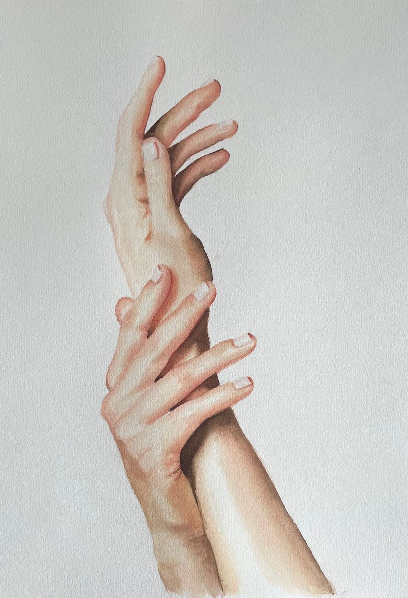 My project for course: Illustration of Hands with Expressive Watercolors 2
