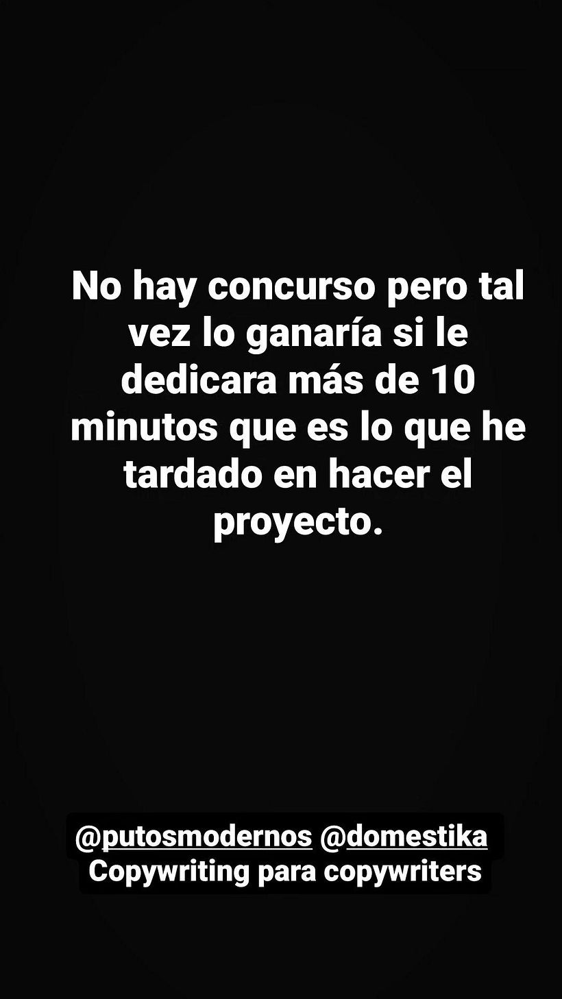 Ganador del concurso de putos modernos, si lo hubiera, tuviera tiempo, quisiera, se diera... 3