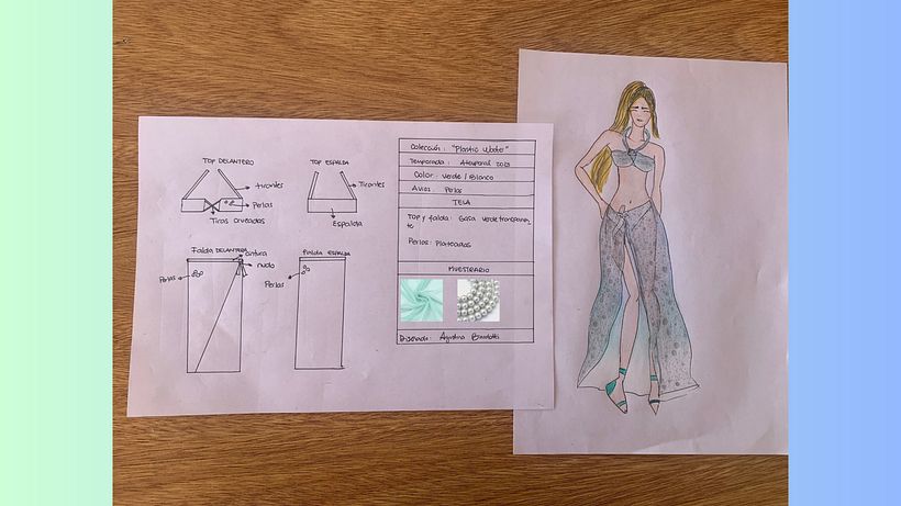 Mi proyecto del curso: Introducción al diseño de moda - Desain Busana