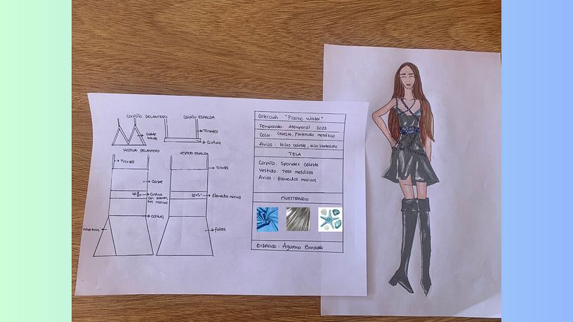 Mi proyecto del curso: Introducción al diseño de moda - Desain Busana