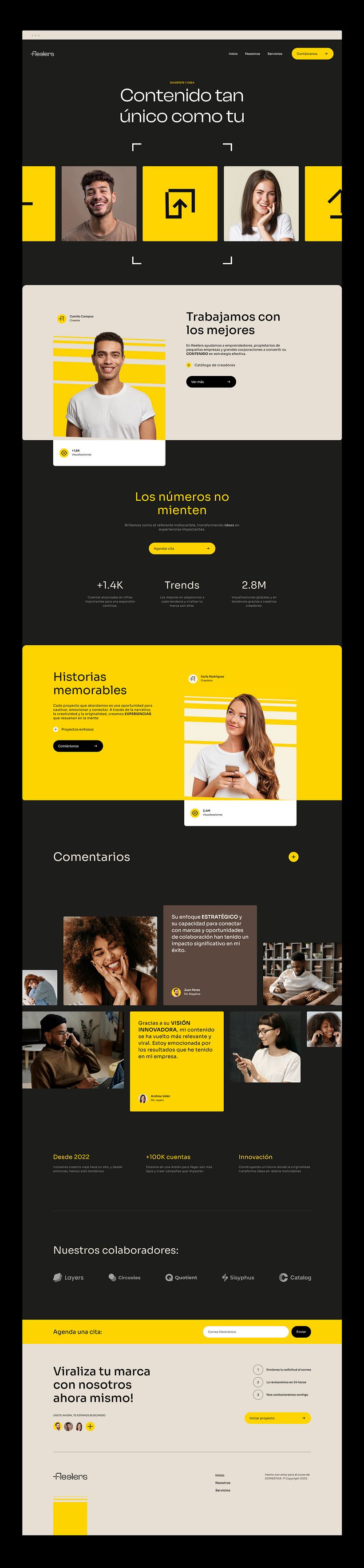 Web- Inicio Completo
