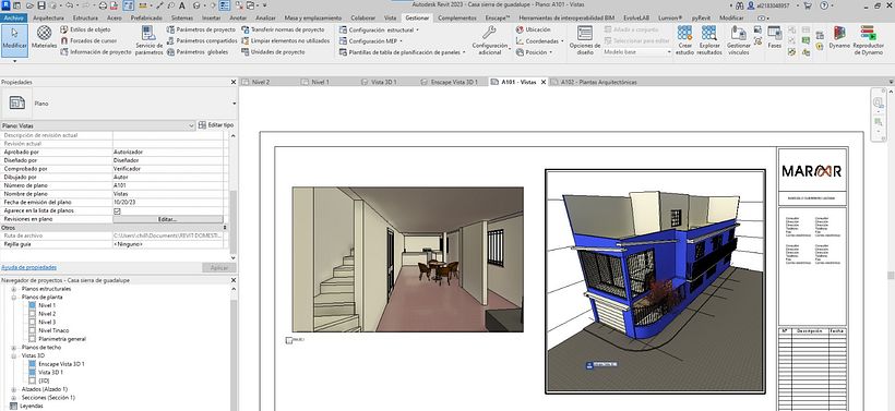 My project for course: 3D Architectural Design and Modeling with Revit 3