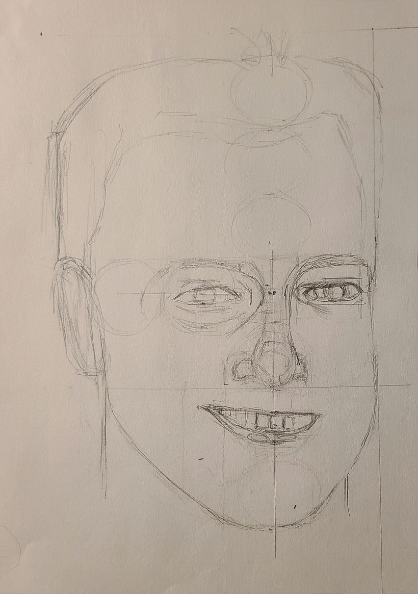 My project for course: Figure Drawing: The Human Head.  Drawing of Ray Stevenson  8