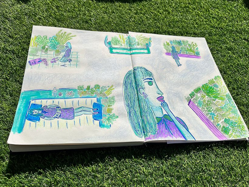 My project for course: Character Creation from Observational Drawings 9