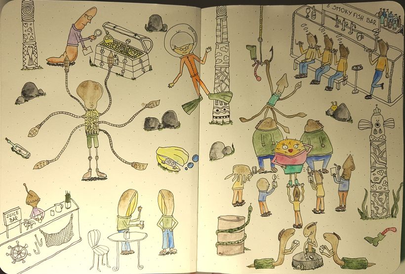 My project for course: The Art of Sketching: Transform Your Doodles into Art 2