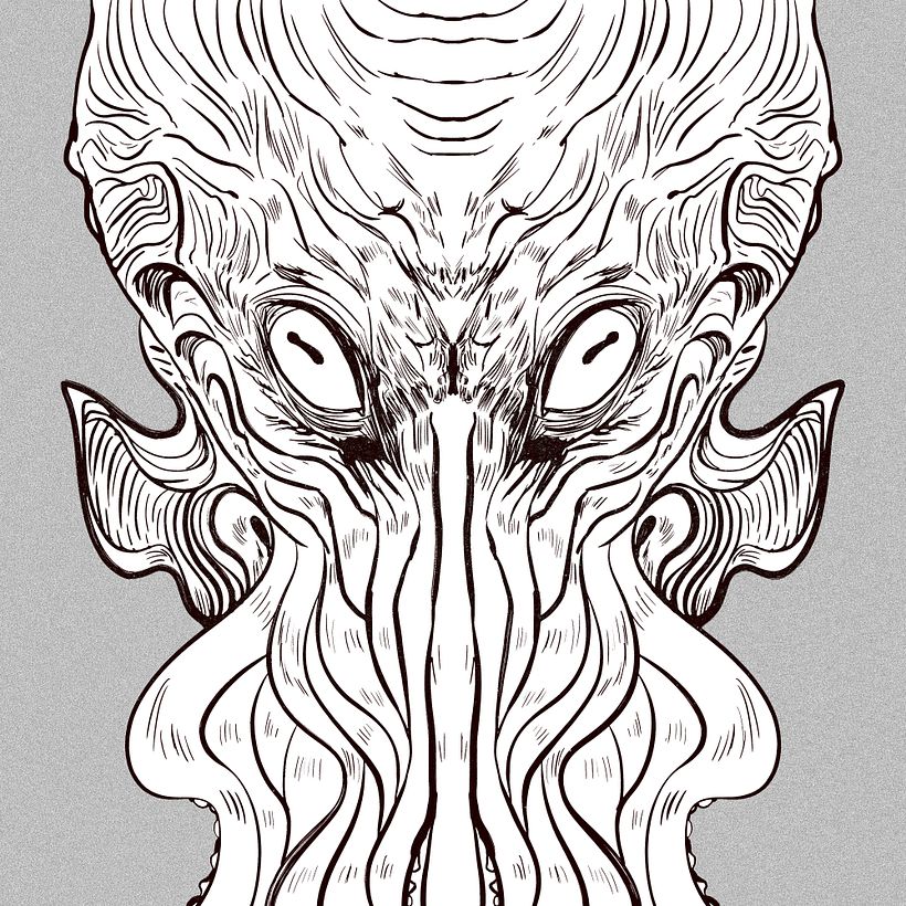 Sketchbook: Symmetrical Portraits - 01 10