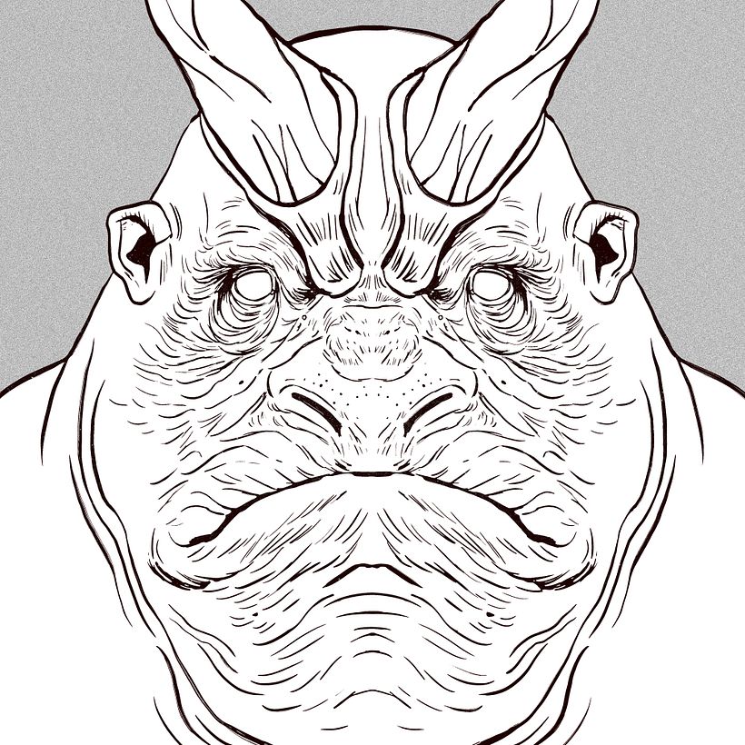 Sketchbook: Symmetrical Portraits - 01 15