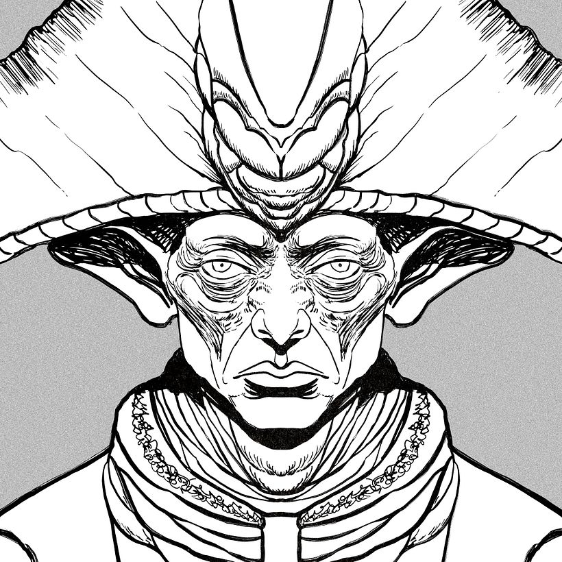 Sketchbook: Symmetrical Portraits - 01 18