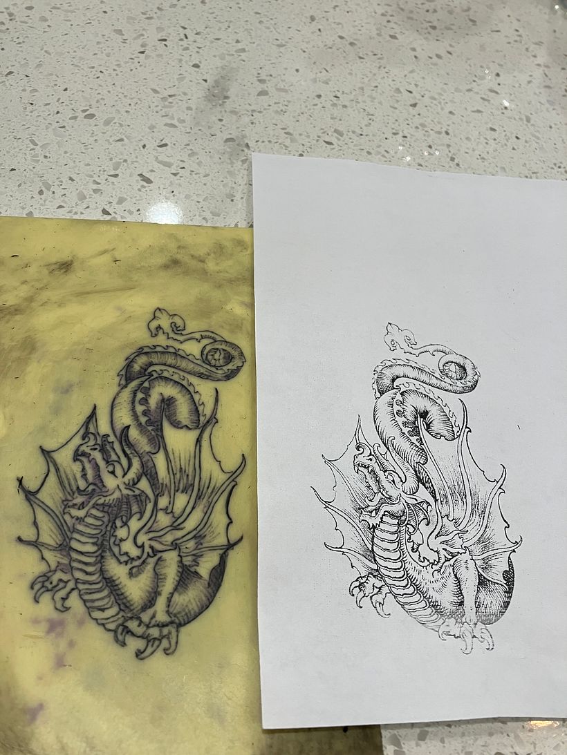 My project for course: Introduction to Etching Tattoos 1