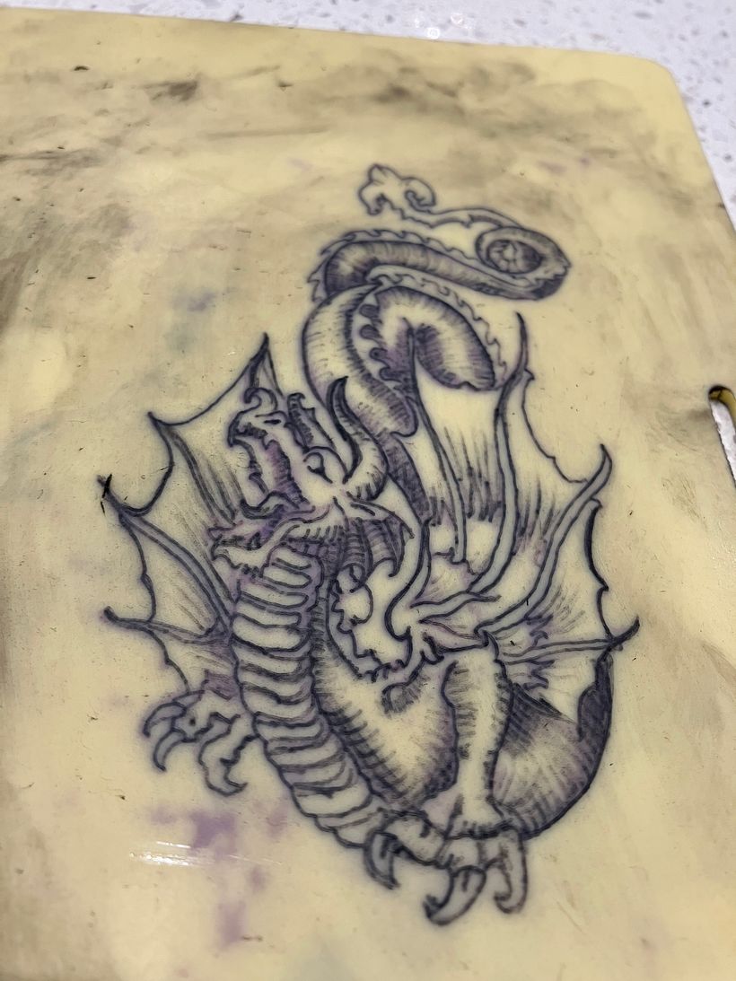 My project for course: Introduction to Etching Tattoos 2