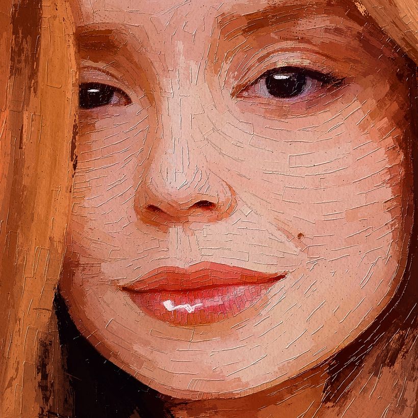 My project in Portrait Painting: Grayce Kelly - Nothingrace by Rod Lovell 1