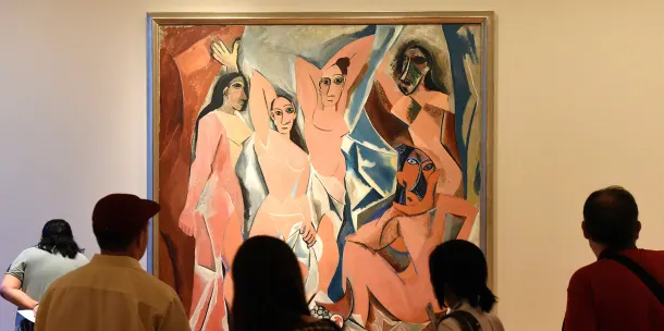 "Les Demoiselles d'Avignon" by Pablo Picasso