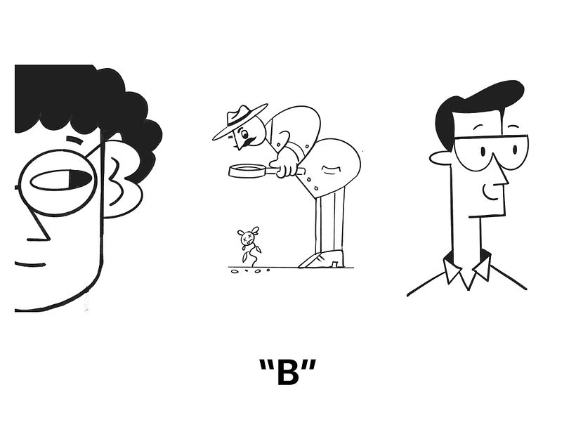 City Characters in Bold Flat Style - Traditional illustration