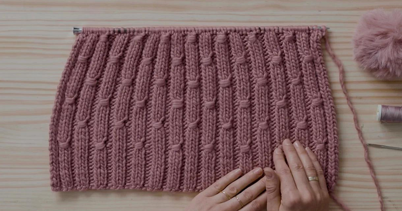 Repeat the passes with wrapped stitches 5 times and you will achieve this result.