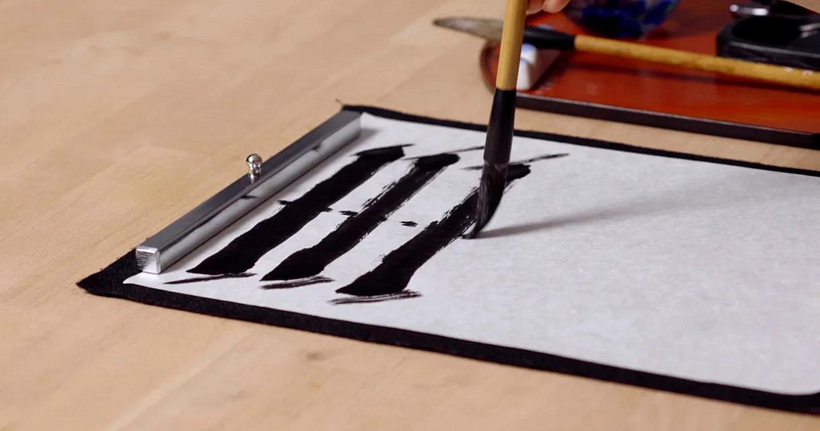 Mark the end of your lines to ensure you trace at the correct angle.