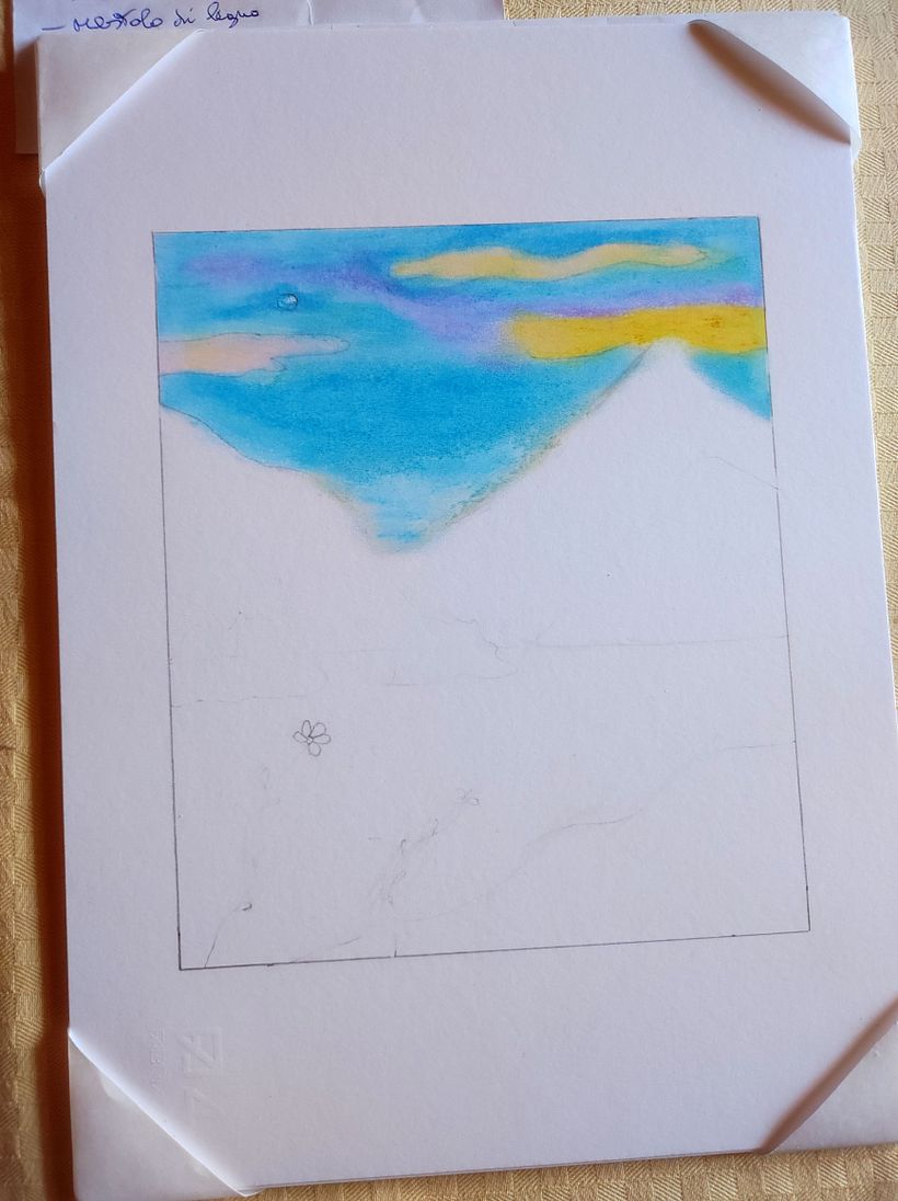 Si inizia a colorare ...
