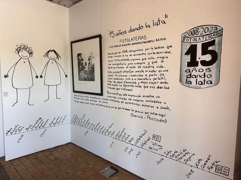 Texto de la exposición "15 años dando la lata"