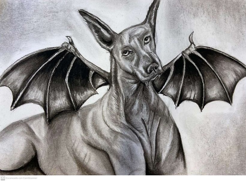 Dibuix artístic. Animal fantàstic 1