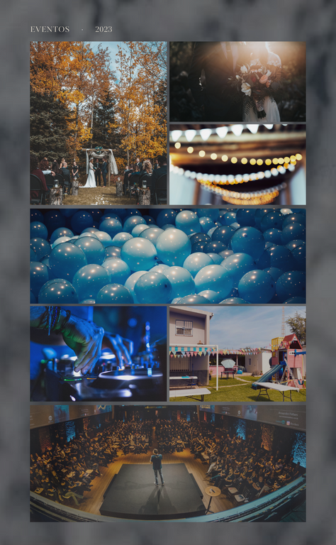 Diferentes y distintos eventos realizados