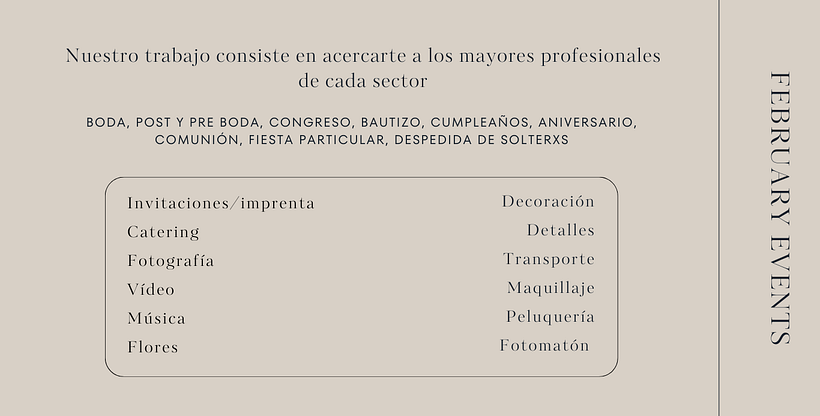 Servicios y profesionales con los que trabajamos