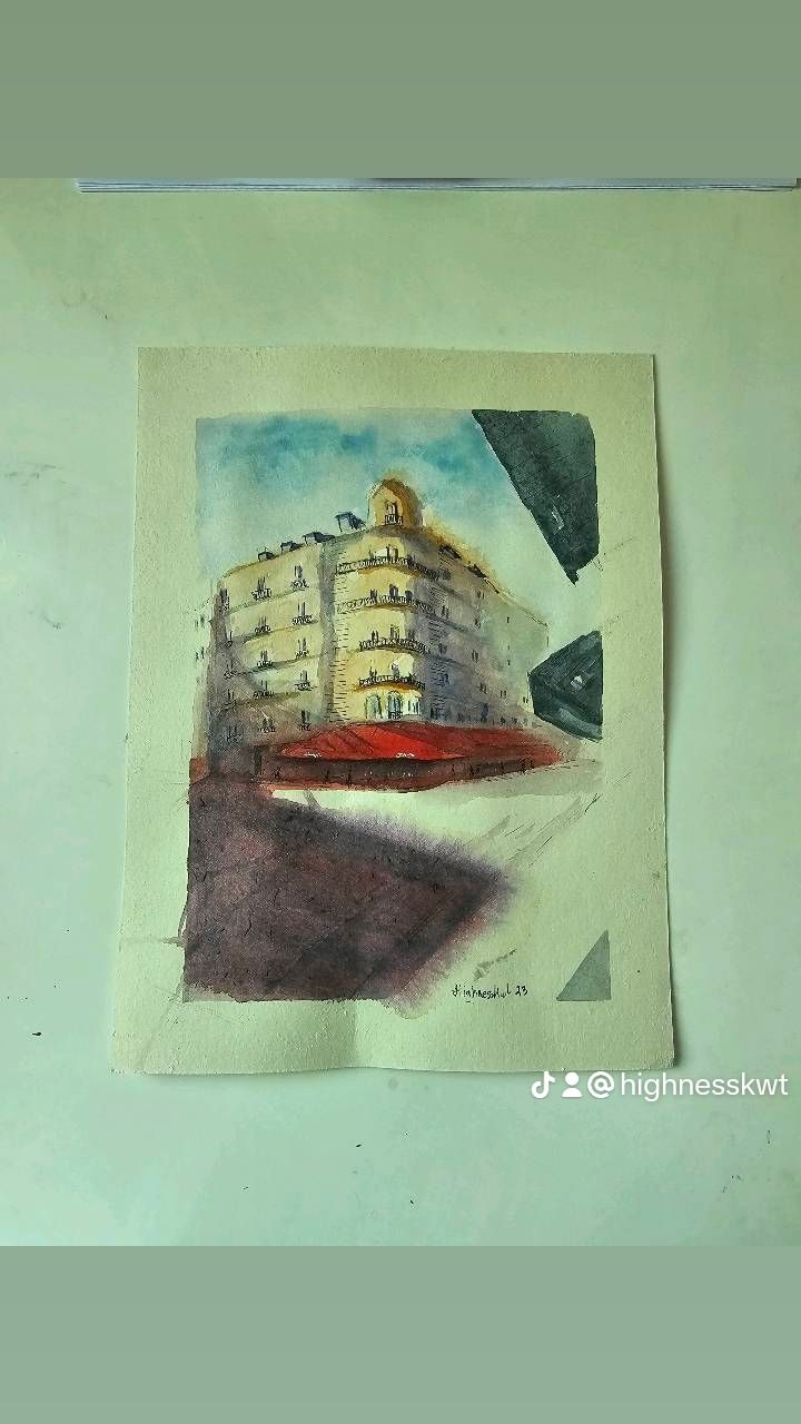 My project for course: Architectural Sketching with Watercolor and Ink 2