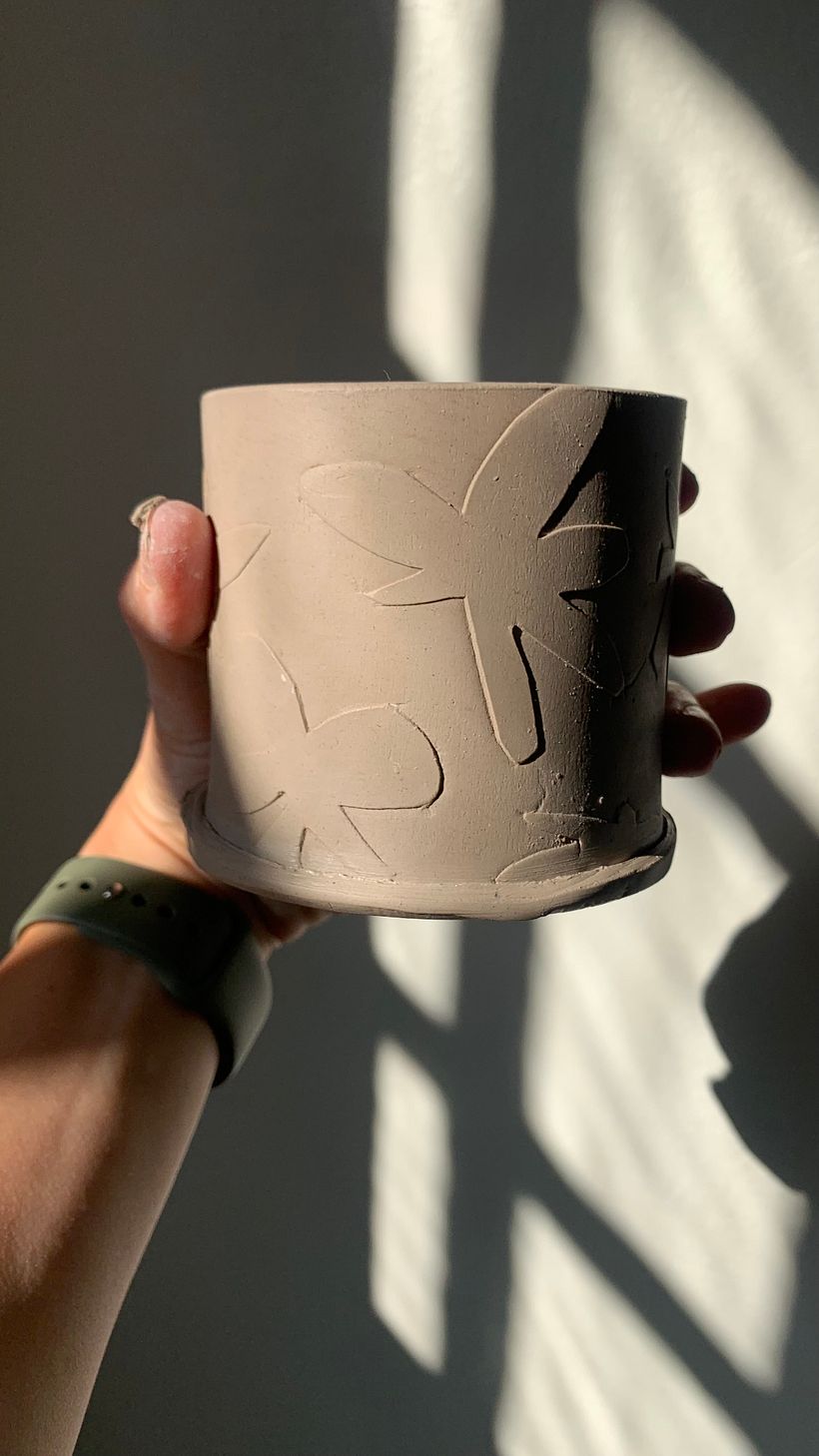 My project for course: Stamp Making for Textured Pottery 1