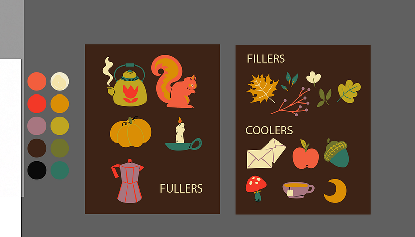 Meu projeto do curso: Ilustração vetorial de padrões a partir do zero 2