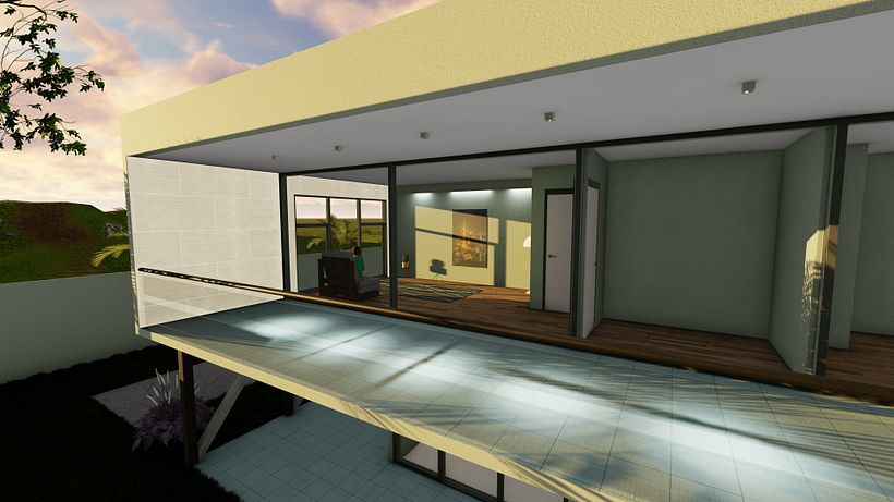 Mi proyecto del curso: Diseño y modelado arquitectónico 3D con Revit - 3D