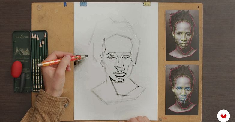 Ideas fáciles para dibujar calaveras 5