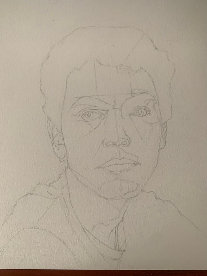 Mi proyecto del curso: Retrato realista con lápiz de grafito 4