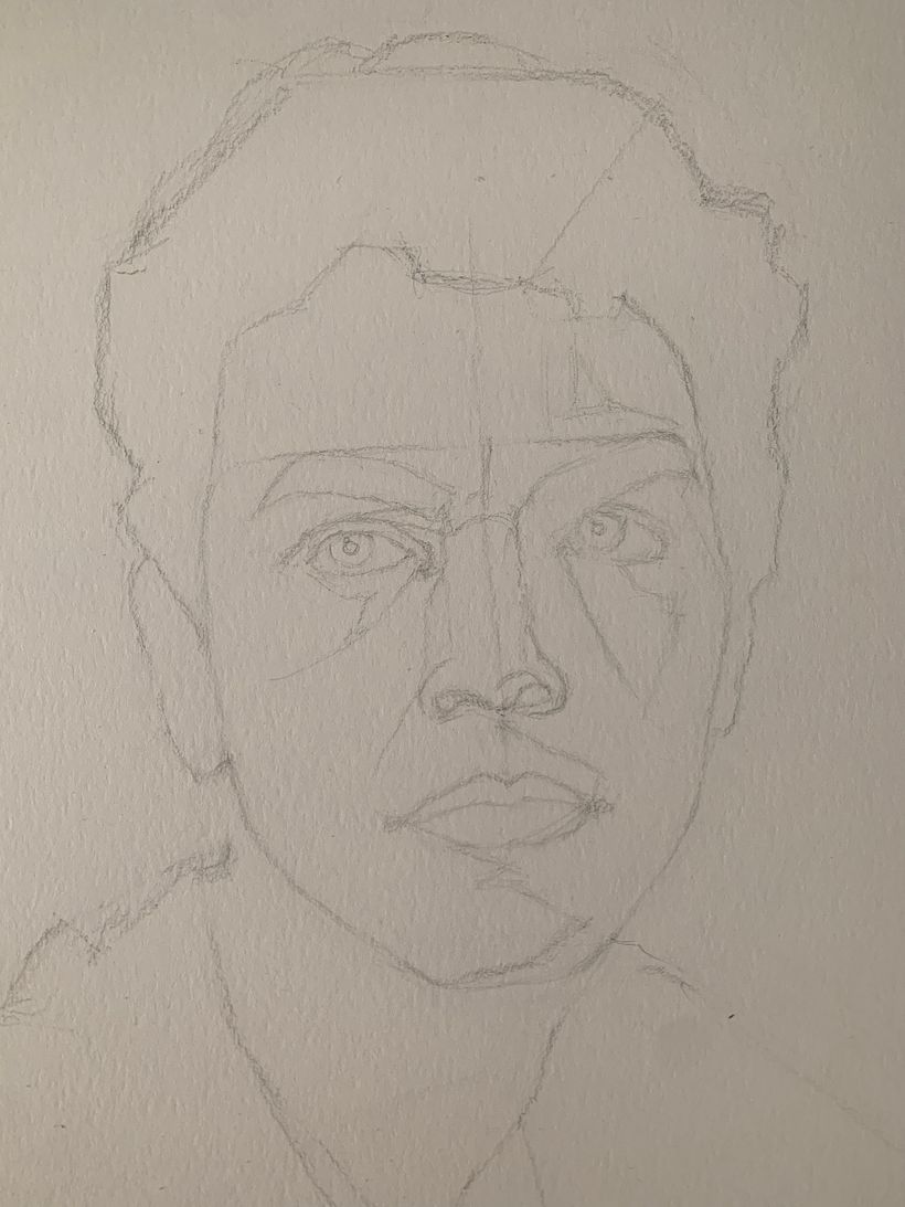 Mi proyecto del curso: Retrato realista con lápiz de grafito 5