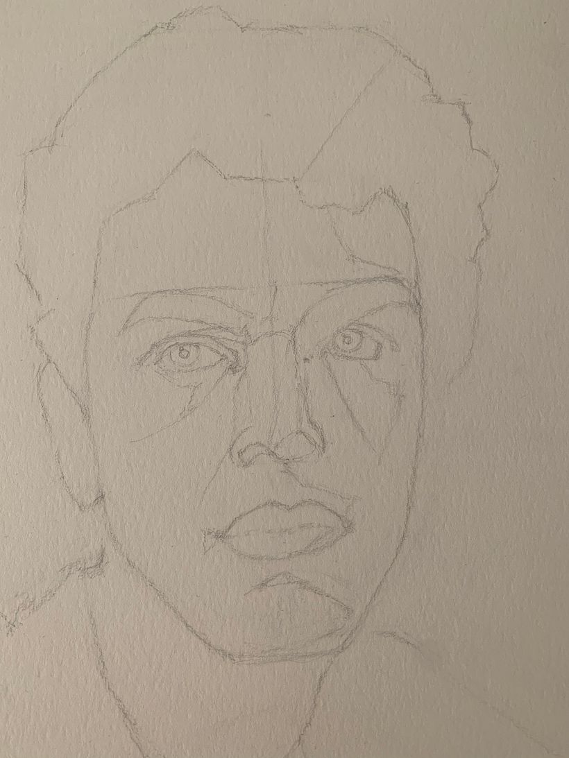 Mi proyecto del curso: Retrato realista con lápiz de grafito 6