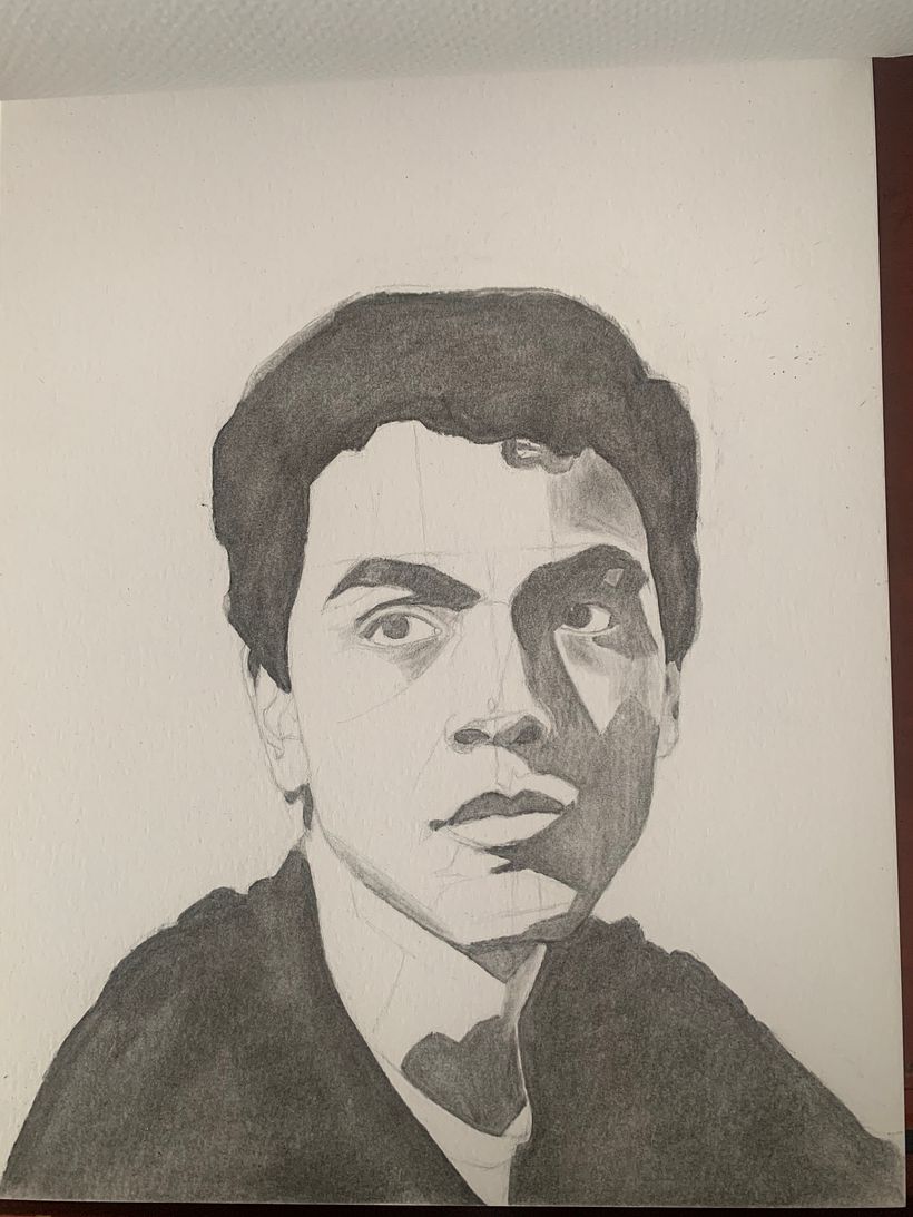 Mi proyecto del curso: Retrato realista con lápiz de grafito 3