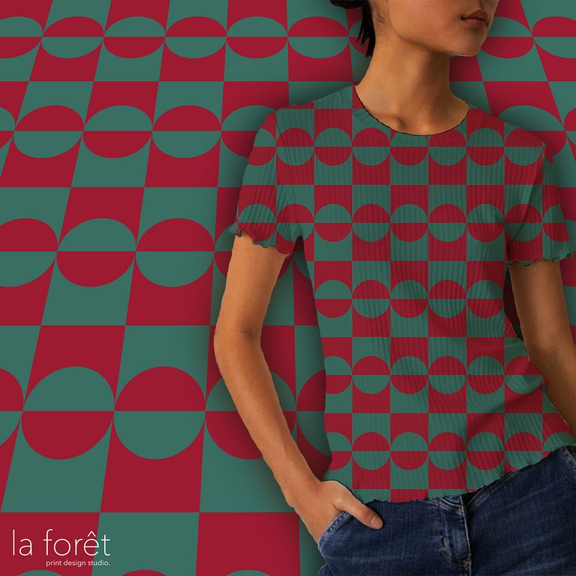 Diseño de Estampado Geométrico