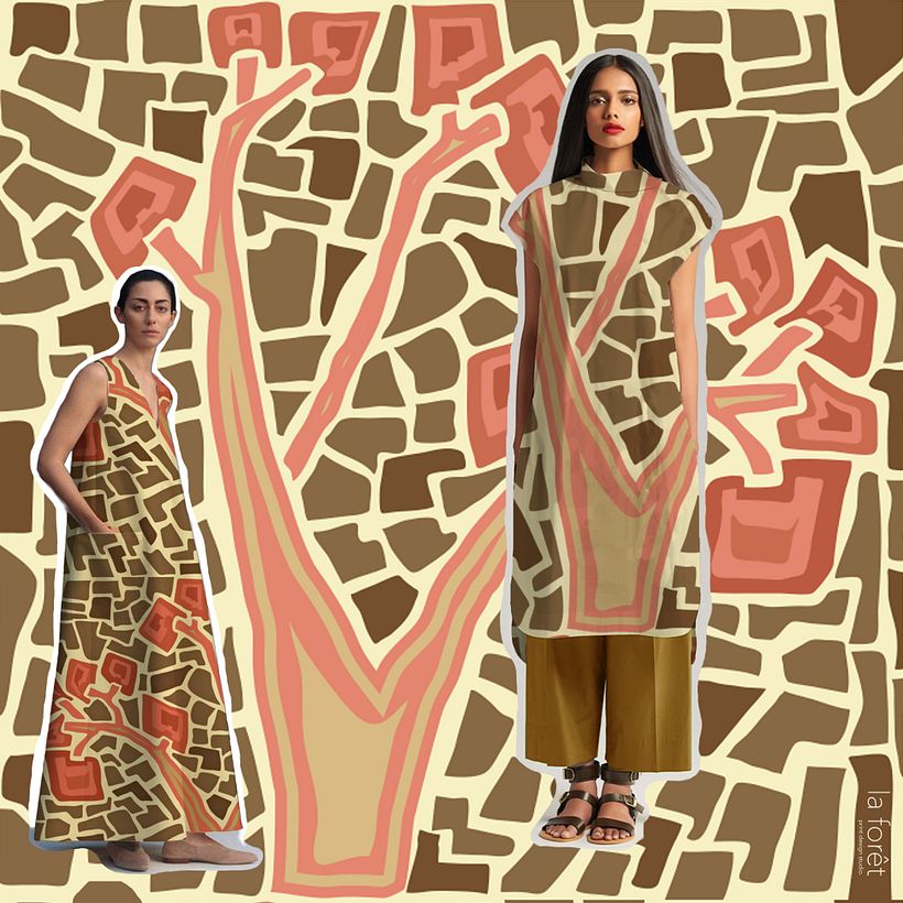 Diseño de Estampado Floral