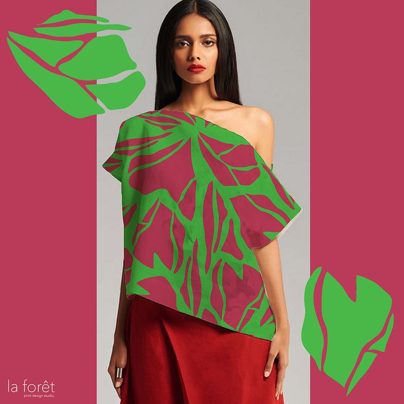 Diseño de Estampado Floral