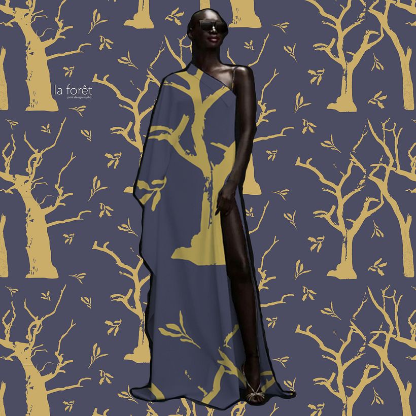 Diseño de Estampado Floral