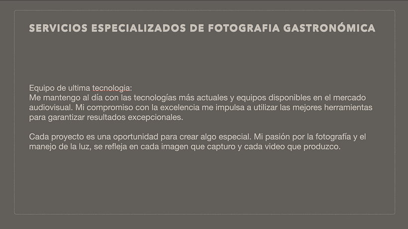 Fotografia Gatronómica 8