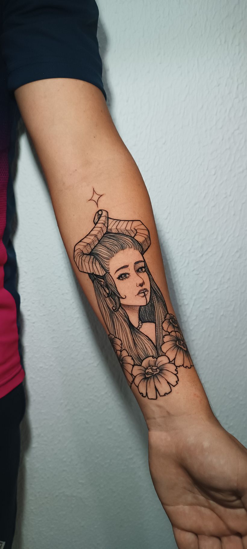 Meu projeto do curso: Tatuagem fine line: a sutileza da linha 3