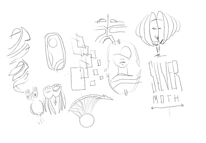 Sketching of initial ideas