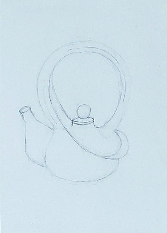 My project for course: Daily Sketching for Creative Inspiration - Teapot 3