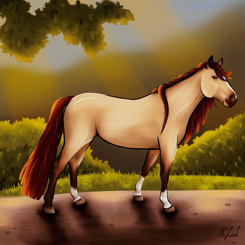 My project for course: Atmospheric Scenesin Procreate: Paint with Color and Light 2