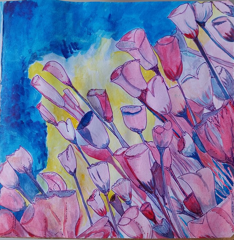 My project for course: Creation of Color Palettes with Watercolor 3